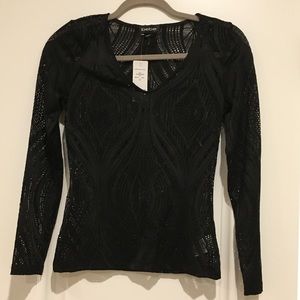 NEW BEBE long sleeve top